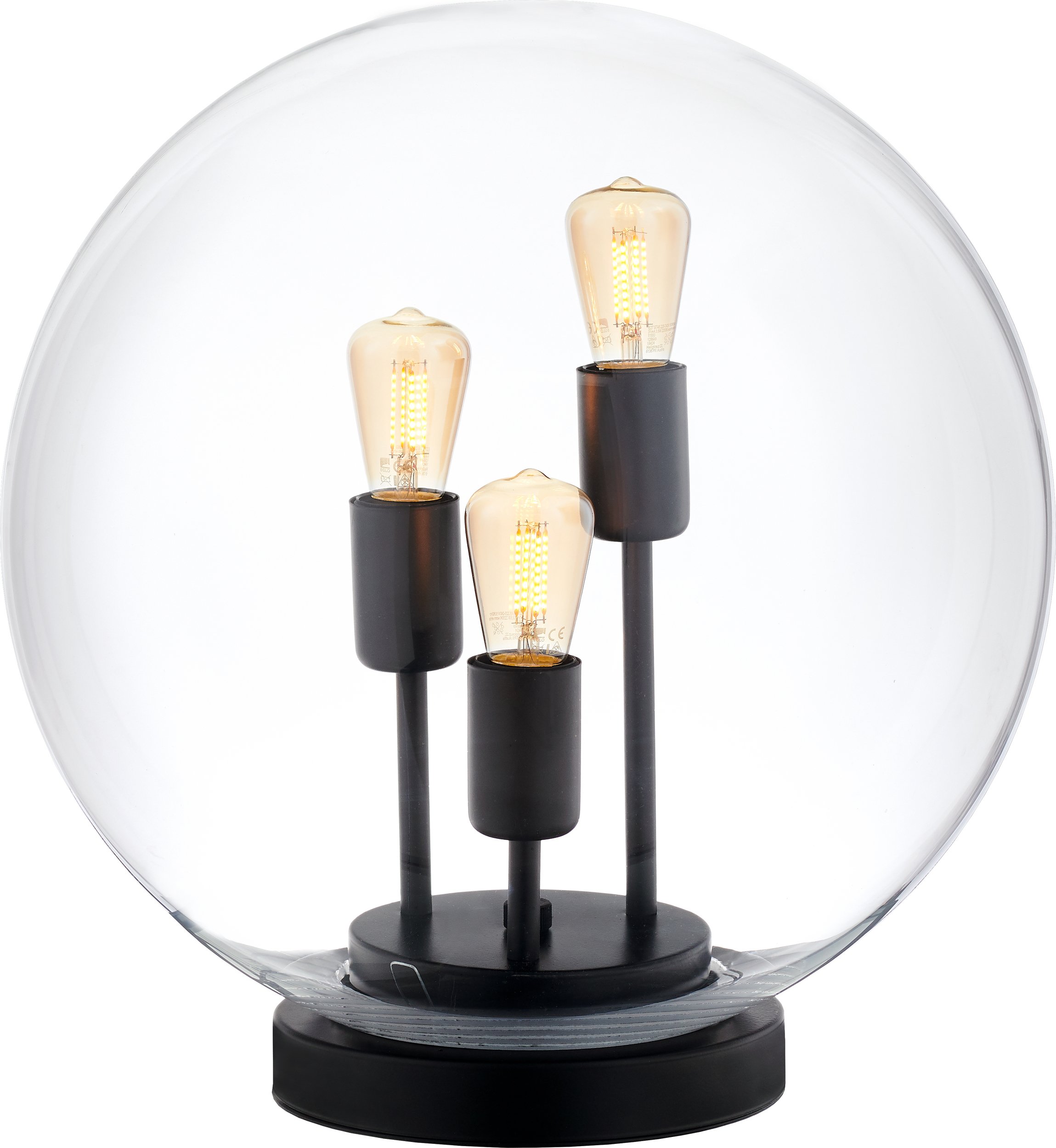 Lampa stołowa Surya czarna