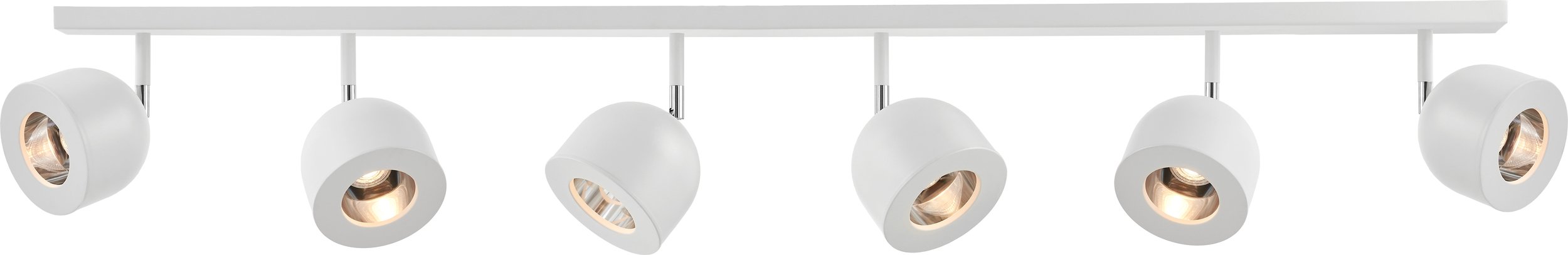 Lampa sufitowa Pilar 6 biała