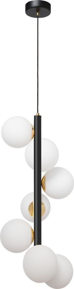 Lampa wisząca Cumulus Vertical 160 cm czarno-złota