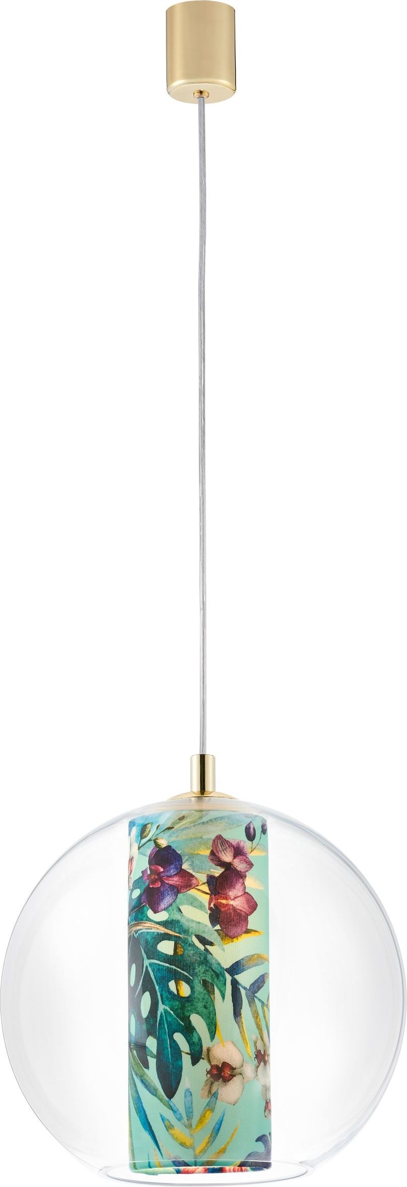 Lampa wisząca Feria M zielona