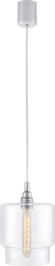 Lampa wisząca Longis IV chrom przewód chrom