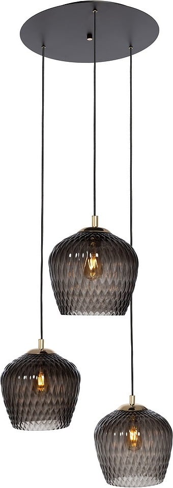 Lampa wisząca Venus 148 cm grafitowa