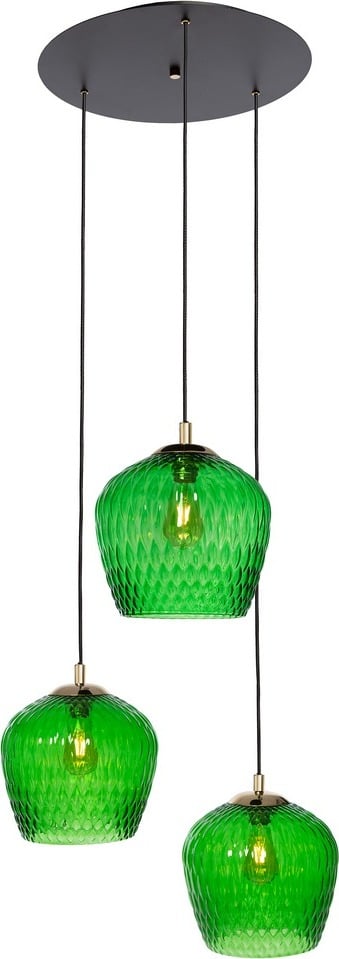 Lampa wisząca Venus 148 cm zielona