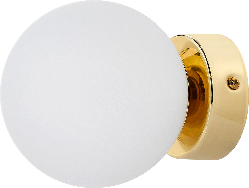 Lampada da muro Astra di colore oro