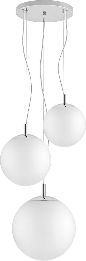 Lampada pensile Alur 2 cromata