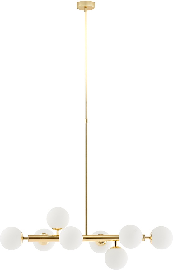 Lámpara colgante Cumulus II, dorada