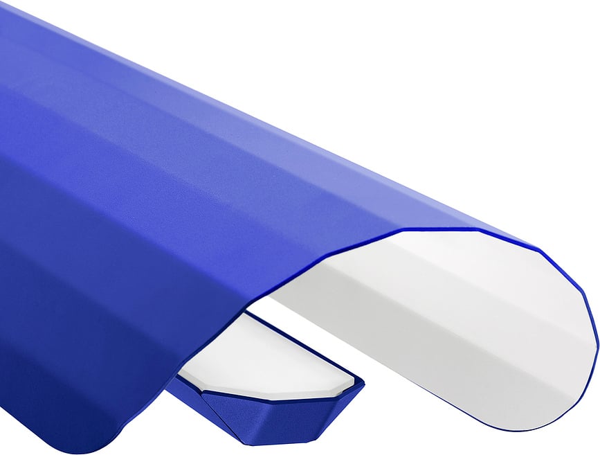 Lámpara Colgante lineal Apolin, 65 cm, blanca