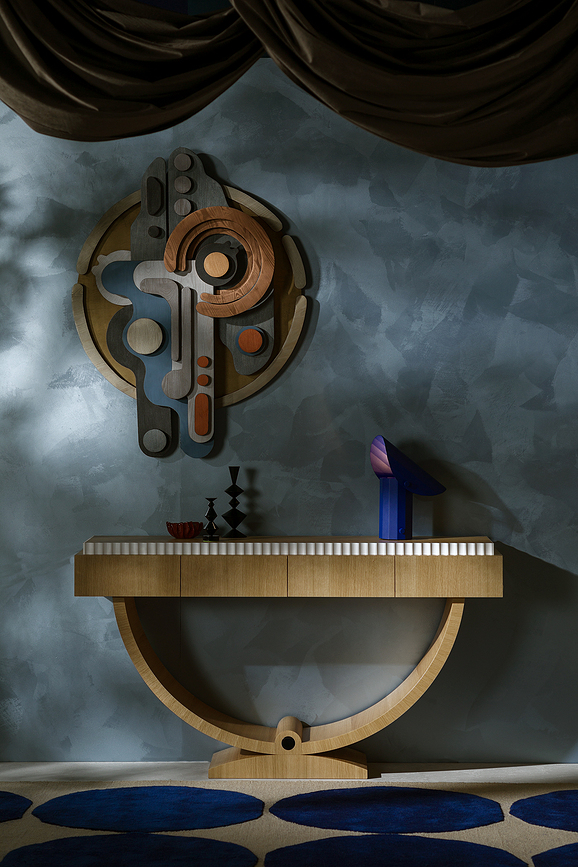 Lámpara de Mesa inalámbrica Apolin, 18 cm, latón cepillado