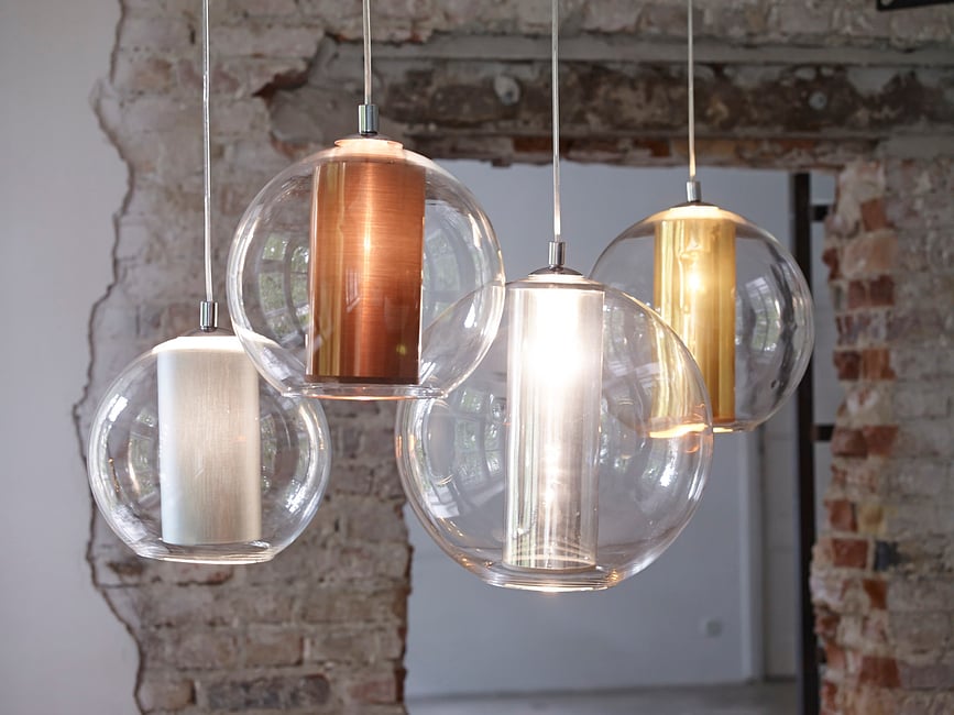 Lámpara Merida L, blanca