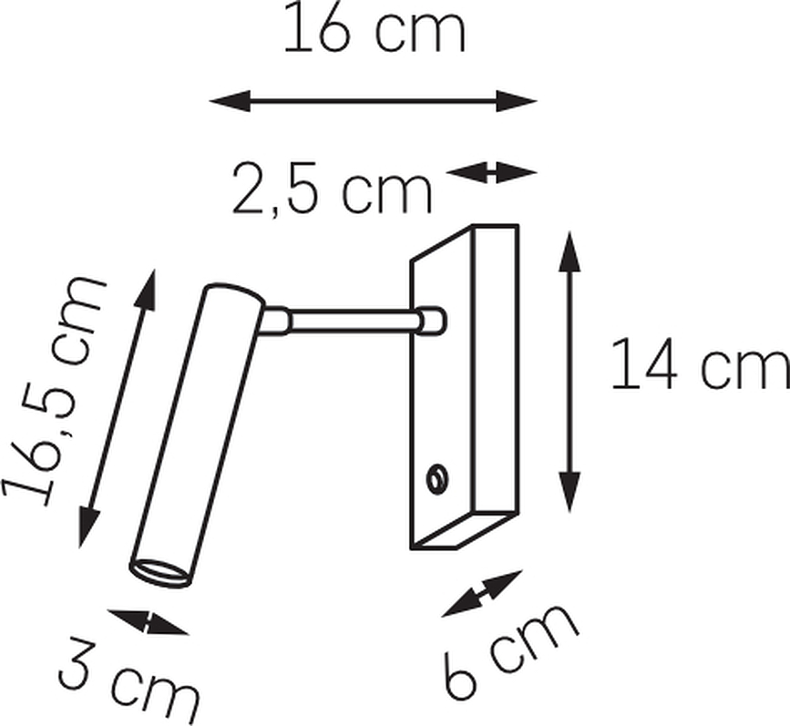 Lars Stenska svetilka, črno-zlata