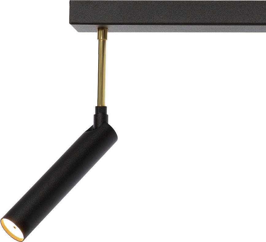 Lars 6 Stropna ali stenska svetilka, črno-zlata