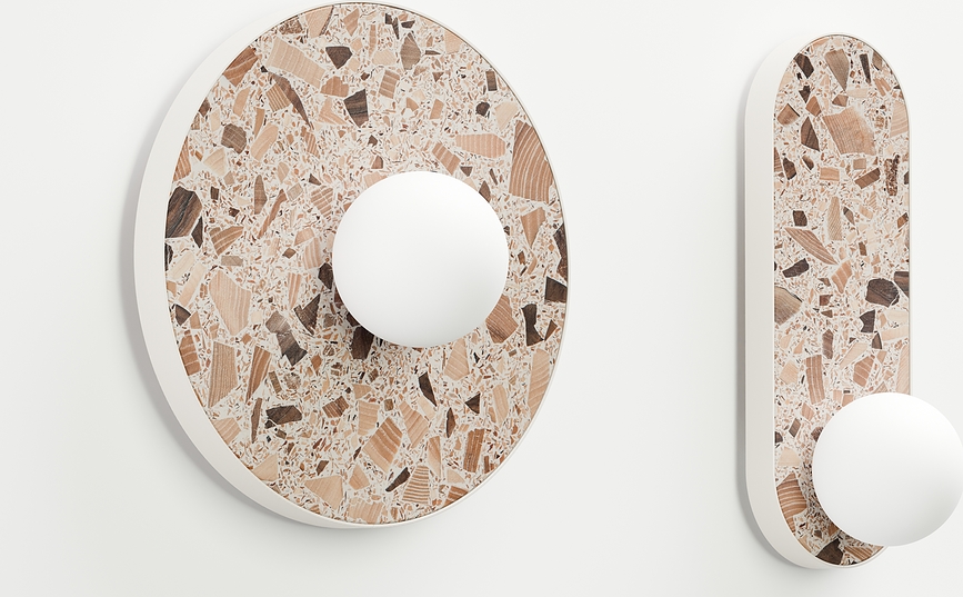 Legra Απλίκα στρογγυλή, τερακότα