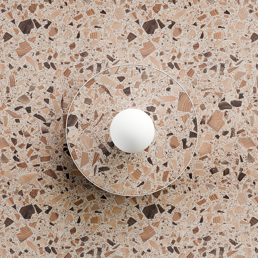 Legra Απλίκα στρογγυλή, τερακότα