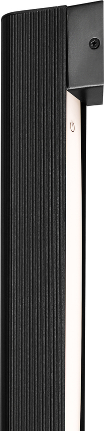 Linea Applique Murale avec variateur, noire