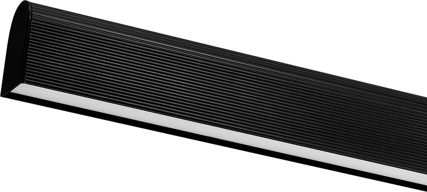 Linea Viseća Lampa s prigušivačem crna