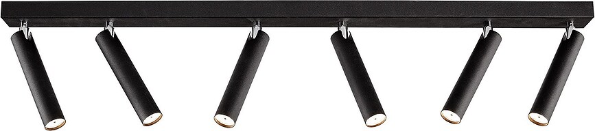 Kit de Carril Roll, blanco, con conector de unión blanco, 6 piezas