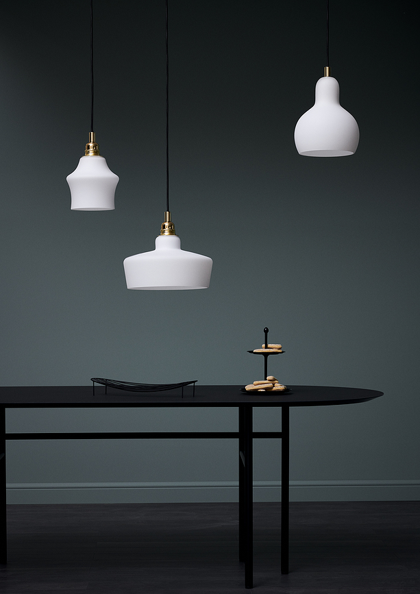 Longis I Viseća Lampa zlatna s bijelim sjenilom