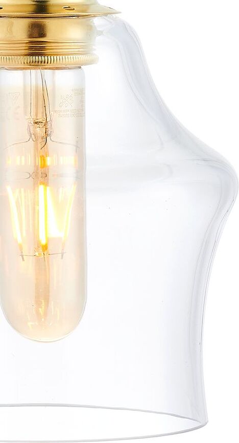 Longis II Suspension, noir et doré