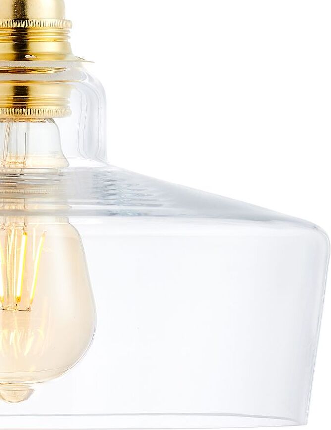 Longis III Lampa viseća crno-zlatna