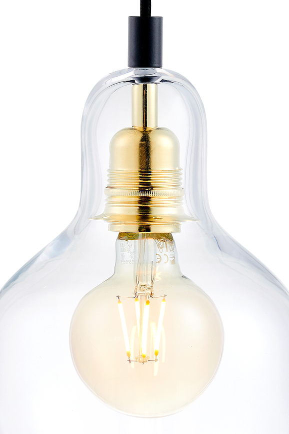 Longis Viseča svetilka listnata, 3-žarnična, krom