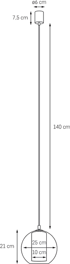 Merida S Suspension dorée, avec fixation noire