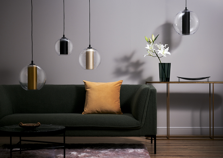 Merida Suspension L, couleur champagne, avec fixation noire