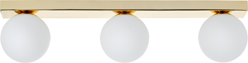 Mija Lampa stropna zlatna