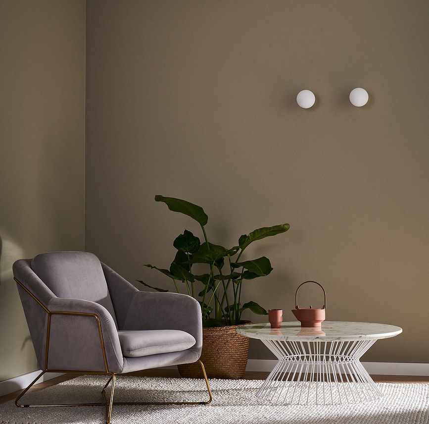 Mija Stenska svetilka, krom