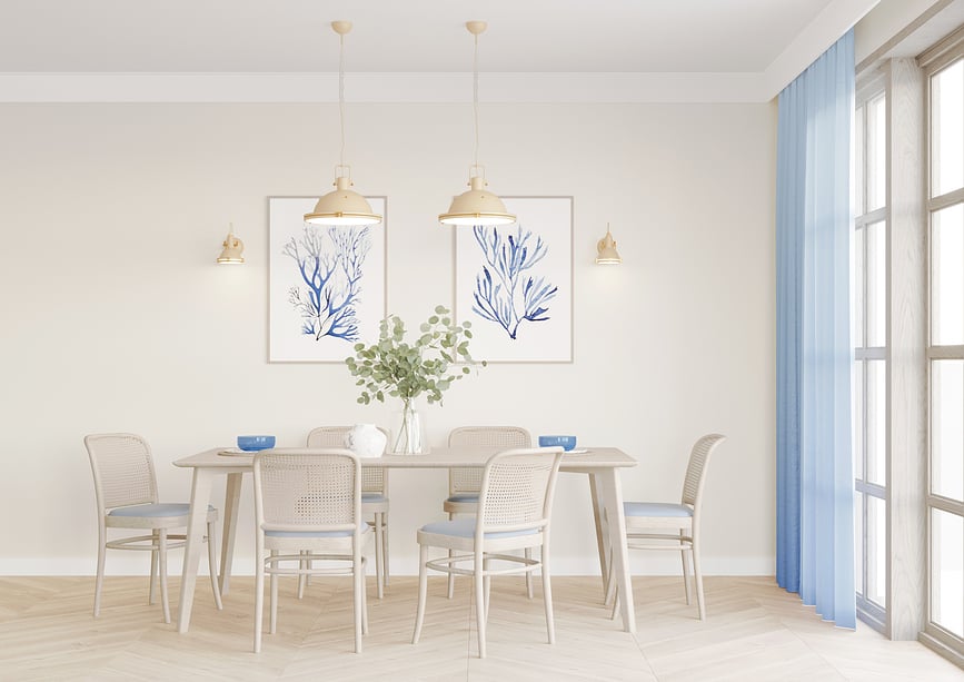 Nautilius Φωτιστικό Κρεμαστό L, κρεμ