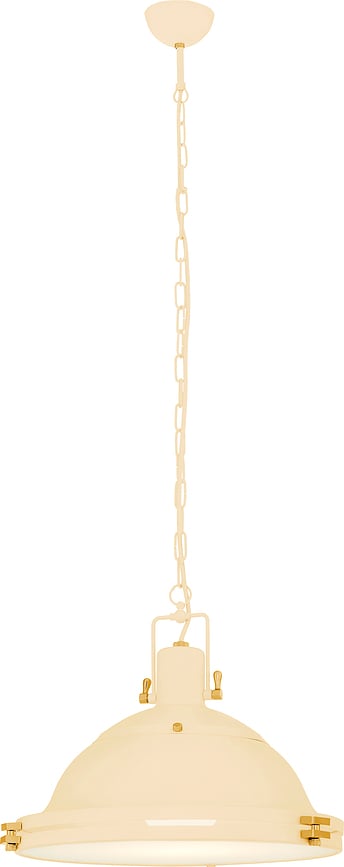 Nautilius Φωτιστικό Κρεμαστό L, κρεμ