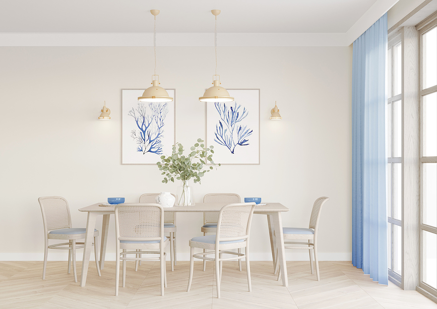 Nautilius Suspension M, crème