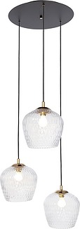 Piekaramā lampa Venus caurspīdīga 148 cm