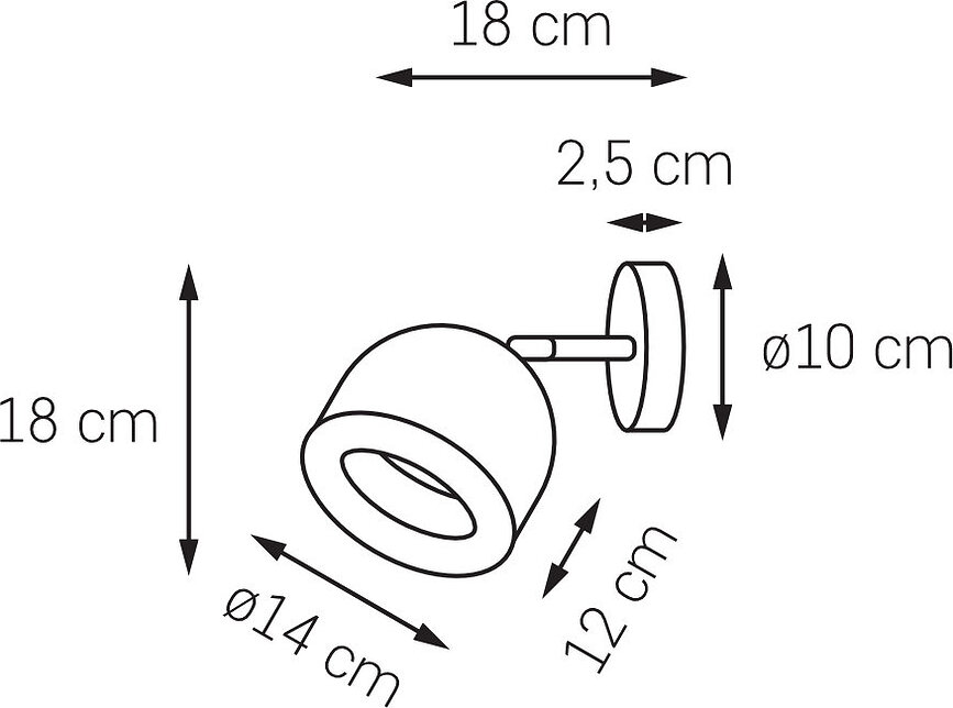 Pilar 1 Απλίκα, μαύρη