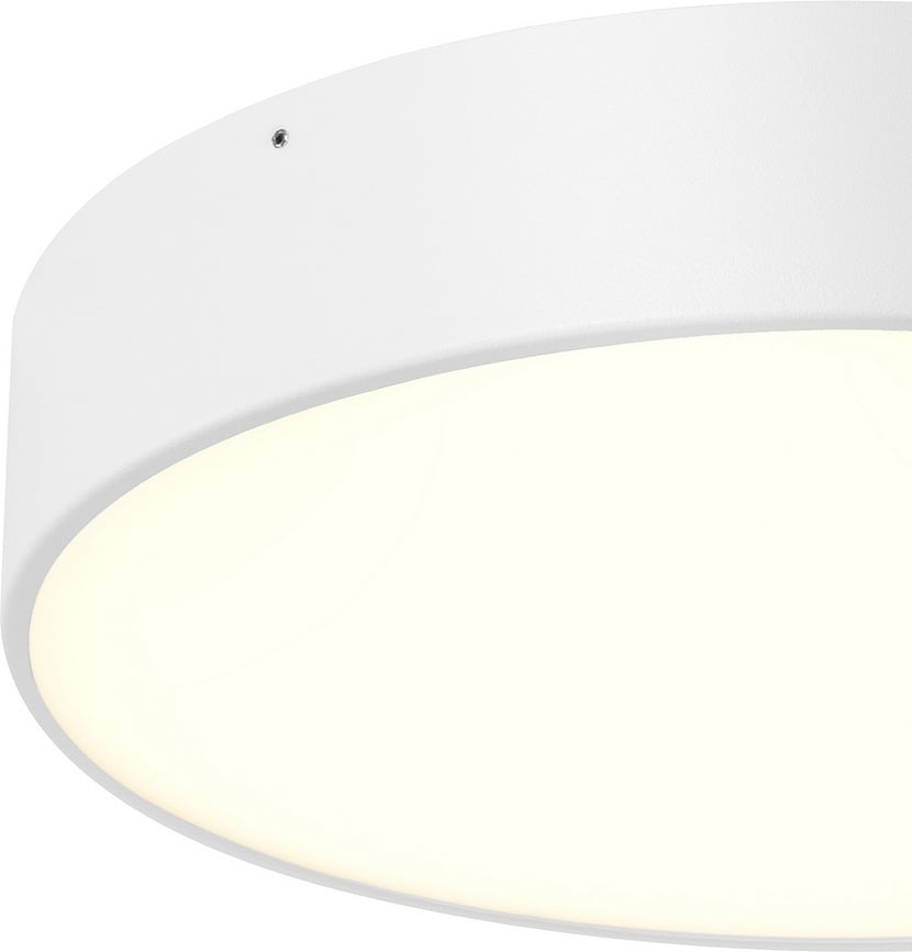 Plafón Disc, grande, negro