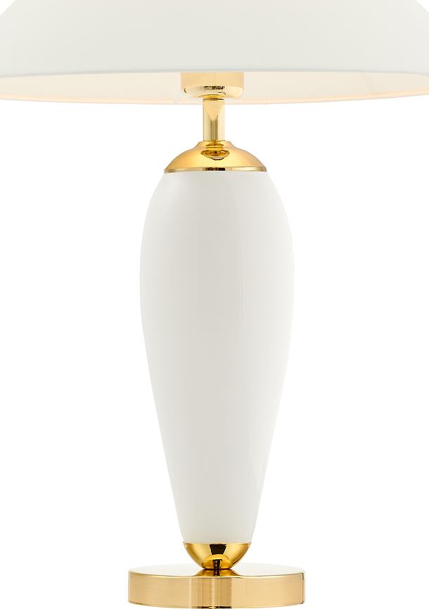 Rea Gold Lampadaire opaque, blanc
