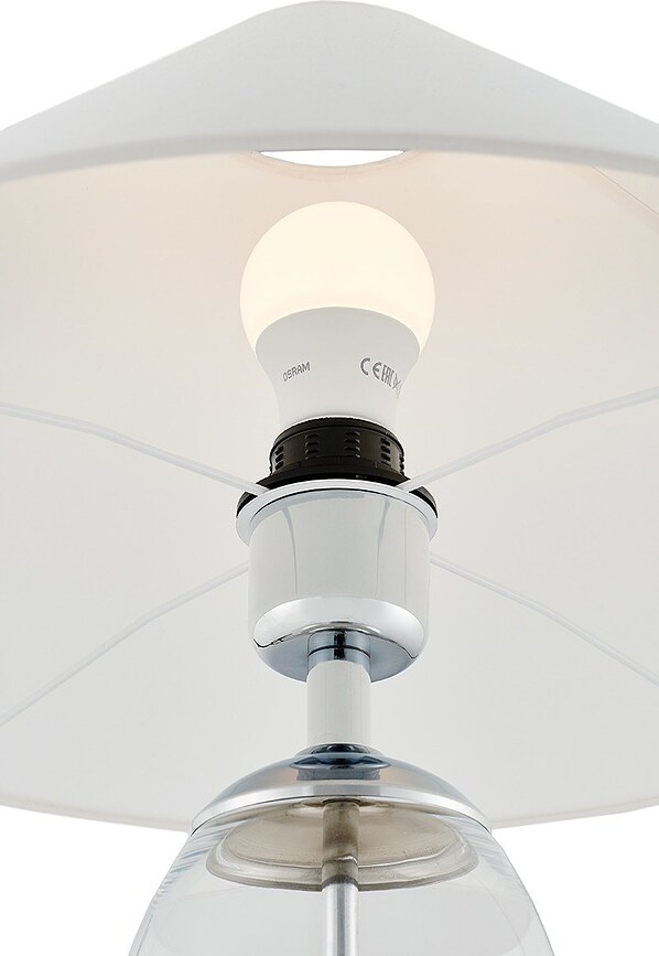 Rea Samostojeća Lampa prozirna baza crno sjenilo