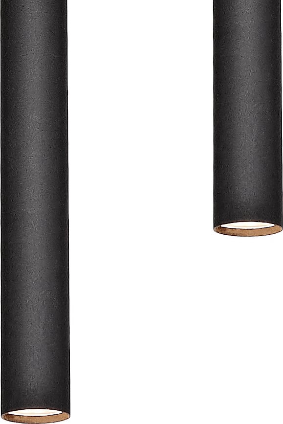 Roll Κρεμαστό Φωτιστικό διπλό, λευκό, με ασημί σύνδεση