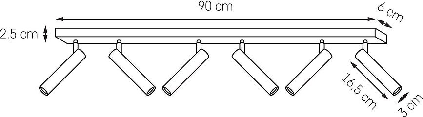 Roll Sistem Komplet tirnic, šestdelni, bel, z belim spojem