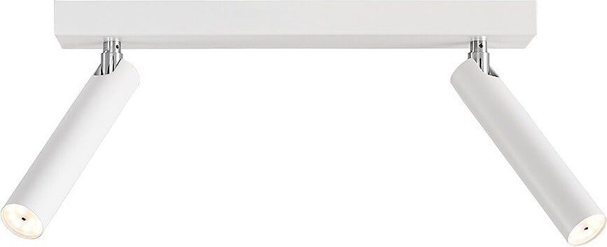 Roll ΣΙΔΗΡΟΔΡΟΜΟΣ διπλός, λευκός, με ασημί σύνδεση