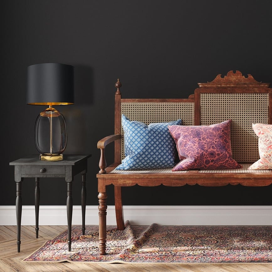 Salvador Namizna svetilka, rjava