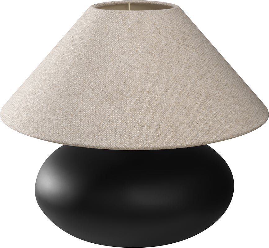 Sawa Natur Namizna Svetilka, sivo-bež, neprozorno podnožje