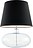 Sawa Stolna Lampa prozirno postolje crno sjenilo