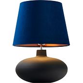 Sawa Velvet Table lamp opaque base