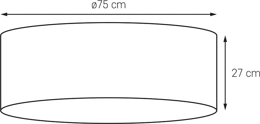 Space L Plafonjera siva