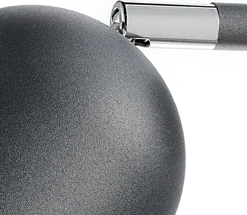 Spark 1 Zidna Svjetiljka crna s crnim spojem