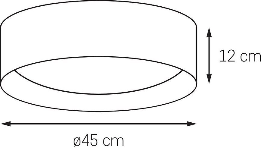 Vero L Πλαφόν, μαύρο, χρυσό