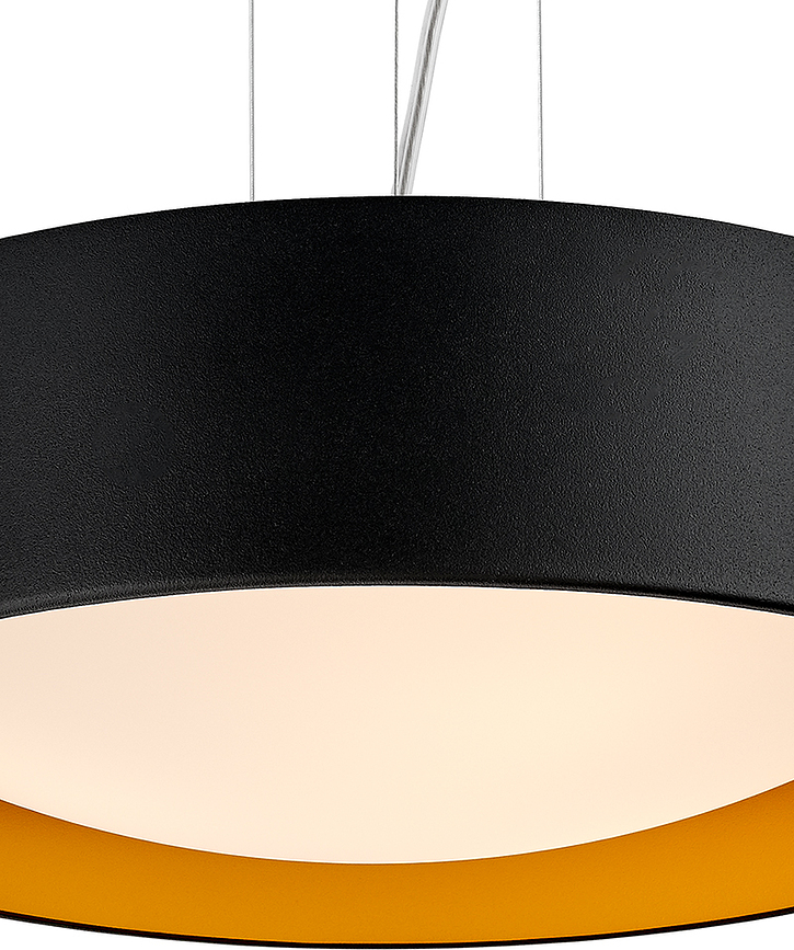 Vero Lampa viseća crna zlatna