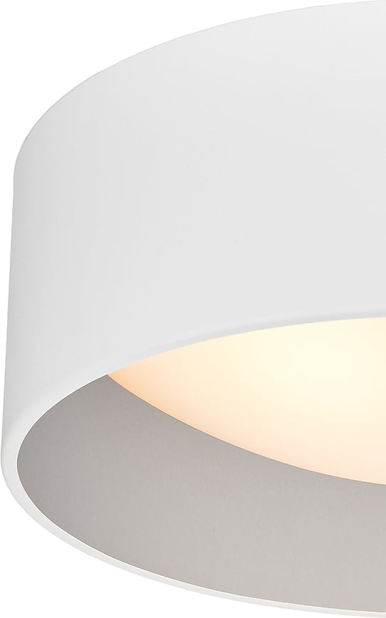 Vero S Πλαφονιέρα, λευκό και ασημί