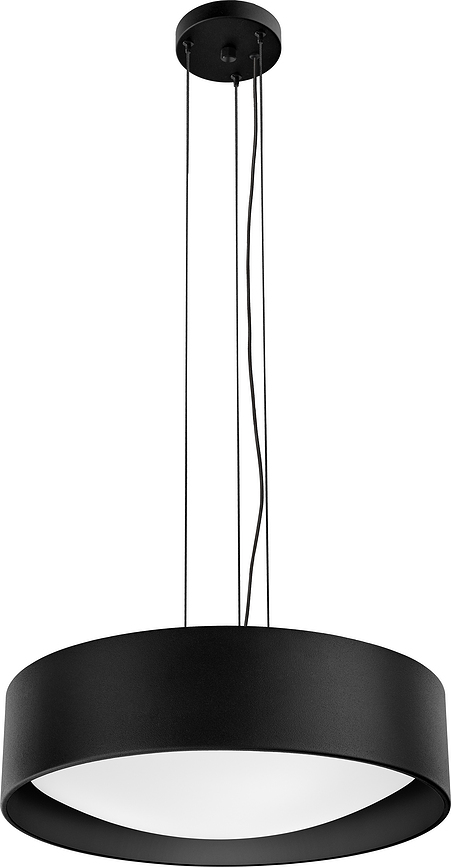 Vero Viseča svetilka, črna