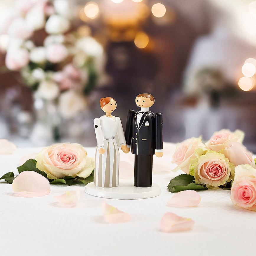 Base para figuras Kay Bojesen Novio y Novia